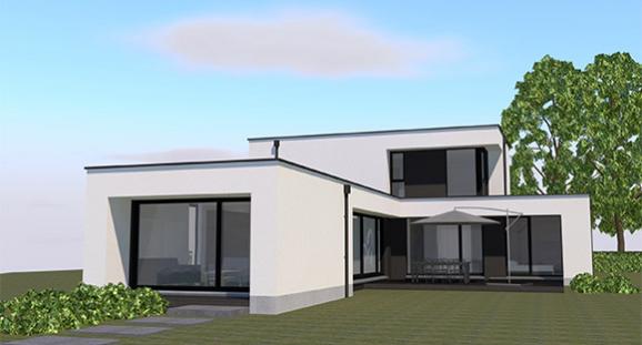 modélisation 3D maison