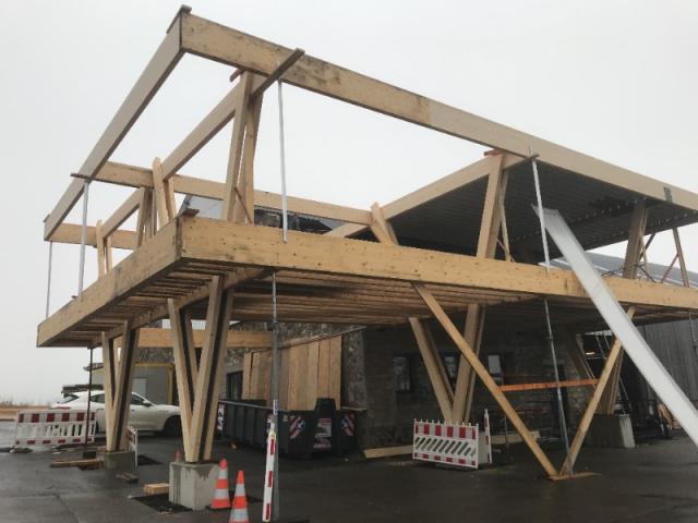 Vos bureaux en structure bois à Cherain : modernité et durabilité