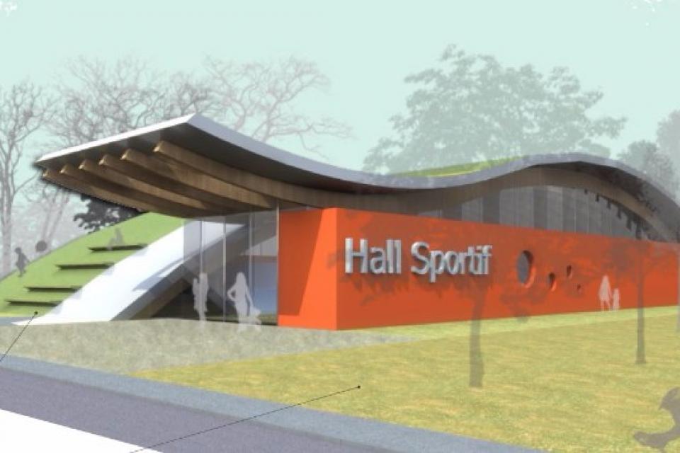 CREATION D'UN HALL SPORTIF ET ABORDS